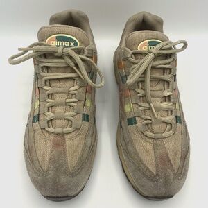 Nike Air Max 95 N7 Fossil Tan Khaki Beige Multicolor DQ7604-200 Size 8.5